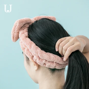 Naujas Xiaomi Youpin Jordan&Judy Plaukų juosta mielas saldus aksomo lankas lankelis moterų tiara plauti veido kaukė plaukų juosta