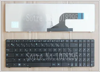 NAUJASIS prancūzijos nešiojamojo kompiuterio Klaviatūros Asus K53SV K53E K53SC K53SD K53SJ K53SK K53SM FR Juoda