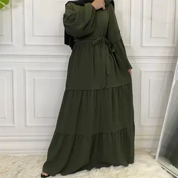 Naujausi Aukštos Kokybės Suknelė Už Musulmonių Moterų Apdaras Femme Hiver 2021 Elegantiškas Mados Gražus Musulmonų Suknelė Moterims Musulman Ansambliai