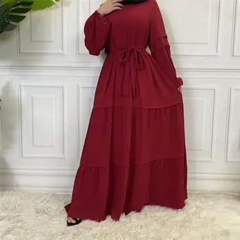 Naujausi Aukštos Kokybės Suknelė Už Musulmonių Moterų Apdaras Femme Hiver 2021 Elegantiškas Mados Gražus Musulmonų Suknelė Moterims Musulman Ansambliai