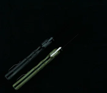 Naujausias RECON 1 G10 rankena prekės CTS XHP sulankstomas peilis kišenėje išgyvenimo EDC priemonė, virtuvė kempinguose, medžioklės taktikos lauko peilis