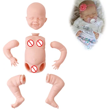 Nauji 17 Colių Reborn Baby Lėlės Rinkinys 