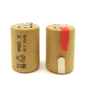 Nauji Aukštos kokybės baterijų įkrovimo baterija (akumuliatorius sub baterija skaičius 4/5 SC Ni-Cd baterijos 1.2 v tab 1200 mAh