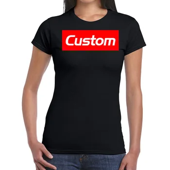 Nauji moteriški Laisvalaikio Marškinėliai Užsakymą Asmeninį Nuotraukų Tekstas Atspausdintas Juokingi Grafikos Moterų Street Wear Viršūnes Harajuku T-shirts Tees