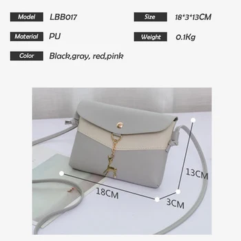 Nauji moteriški Vieną Maišelį rankinės versija stilingas paprastumas mažas kvadratas paketo Kratinys Panelled mini petį krepšys
