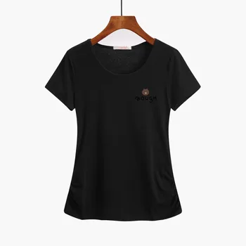 Naujo Dizaino Moterų Atsitiktinis Balti Marškinėliai Viršuje Trišakiai Plius Dydis Atspausdintas T-shirt Moterų trumpomis Rankovėmis Moterims Harajuku Dropshipping O-kaklo