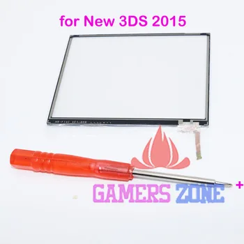 Naujos 3DS Jutiklinis Ekranas skaitmeninis keitiklis skirtas Nintendo NAUJAS N3DS 3DS Versija W/ Kryžminis Atsuktuvas