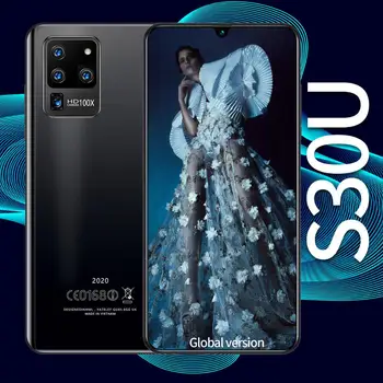 Naujos Atrakinimo Galay S30U+ Android 10.0 mobiliųjų Telefonų Face ID pirštų Atspaudų Atpažinimo Telefono dėklas Pigūs Mobilųjį Telefoną