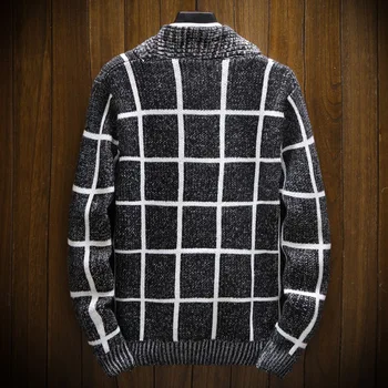 Naujos prekės atvykimo megztinis vyrams, susagstomi megztiniai pledas v-kaklo korėjos mados atsitiktinis homme megztiniai plius dydis M-3XL vyrų viršutiniai drabužiai viršūnės