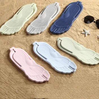 Naujų Kūrybinių Šlepetės Vasaros Lankstymo Kelionės Nešiojamų Šlepetės Namų Šlepetės Paplūdimio Plokščiu Dugnu Šviesos Moterys Vyrai Sandalai Flip