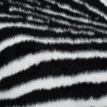 Naujų zebra gyvūnų Spausdinti Kilimų Aksomo Imitacija Odos Kilimai Kailinių Gyvūnų Odos Natūralios Formos Kilimai Ne slydimo Kilimėliai