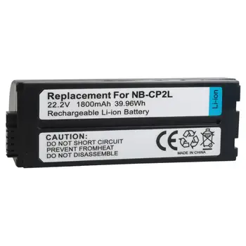 NB CP2L NB-CP2L pakeitimo Baterija / Kroviklis Adapteris Canon NB-CP1L CP2L SELPHY CP100 CP200 CP220 CP300 CP330 CP400 CP1300