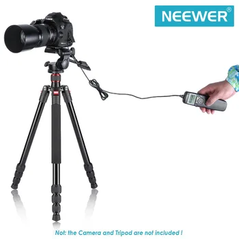 Neewer 6-In-1 Laikmatis Užrakto Canon 700D 650D 550D 60D/5D MarkIII 6D 70D 7D MarkII/Nikon D4 D300s D700 D800,D90 D7100