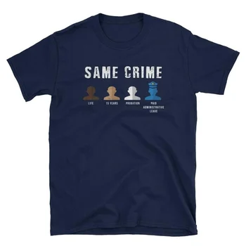 Negabaritinių Marškinėliai Patį Nusikaltimą Daugiau Laiko T-Shirt | Stop Policijos Brutalumą | Supratimas | Socialinė Nelygybė | Kovos Su Rasizmu