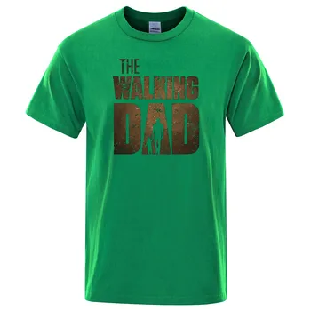 Negan Pėsčiųjų Tėtis Juokinga Vyrų T Marškinėliai Spausdinami 2019 M. Vasarą Hip-Hop Marškinėlius Aukštos Kokybės Harajuku Medvilnės trumpomis Rankovėmis T-shirt