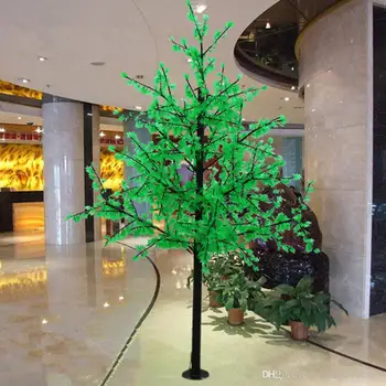 Nemokamas Pristatymas 1,5 m 480pcs Žiedai ( Cherry ) LED Medžio, Šviesos Įtampa Su Pagrindo, Filialas, Medis Šviesos blossome gėlės