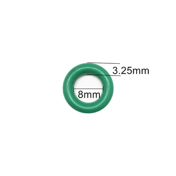 Nemokamas pristatymas 100pieces guminis sandarinimo žiedas sandarinimo 8*3.25 mm nissan automobilių degalų įpurškimo remontas rinkiniai (AY-O2011)
