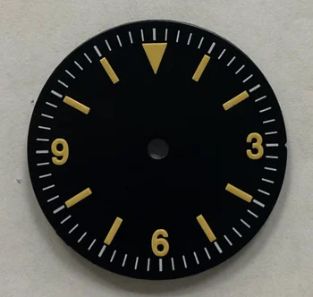 Nemokamas Pristatymas 1pc 28,5 mm Žalios Šviesos Laikrodžio Ciferblatą už NH35/36 8215 2813 Judėjimas