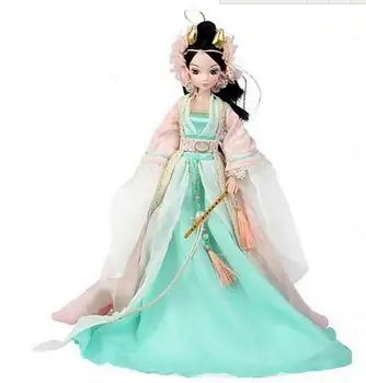 Nemokamas Pristatymas 29CM Kurhn Lėlės Mergina Kinijos Tradicinės Lėlės Bendras Kūno Modelis Žaislai Vaikams, Vaikų Gimtadienio Dovana