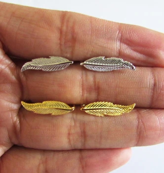 Nemokamas pristatymas 925 sterlingas sidabro skatinimo plunksnų ilgai shinny sidabro valymo ilgas ausis vielos moterų auskarai