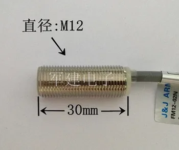 NEMOKAMAS PRISTATYMAS Artumo jungiklis ilgis 30mm DC tris laidus normaliai atviras paprastai uždarytas NPN daviklis 24V M8, M12 PNP