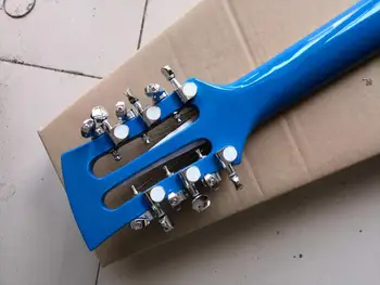 Nemokamas pristatymas Kinija Custom Gitara Pusiau Tuščiaviduriai įstaiga, Rick 360 Elektrinė gitara 12 stygų gitara Vyšnių mėlyna spalva sandėlyje 11