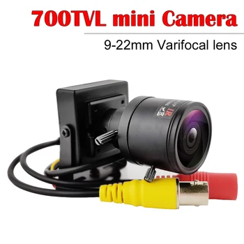 NEOCoolcam 9-22mm objektyvas Varifocal Mini Kameros 700tvl Reguliuojamas Objektyvas Saugumo VAIZDO Stebėjimo Kamera Automobilio Lenkimas