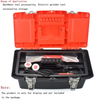 NEWACALOX Dvigubo sluoksnio Įrankių dėžė Nešiojamų Multi-funkcija Remontas Įrankis Buitinių Sustorėjimas Didelis Aparatūros Saugojimo Dėžutė