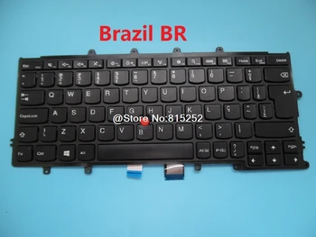 Nešiojamojo kompiuterio Klaviatūra Lenovo, Skirtą Thinkpad X240 X240S X250 X260 X270 A275 Ispanija SP Italija JI Korėja KR Brazilija BR čekijos CZ Nauja
