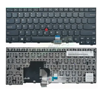Nešiojamojo kompiuterio klaviatūra us išdėstymas lenovo E450 E455 E450C W450 E460 E465 Serijos SN20E66141 04X6141 V147720ASI juoda chicony
