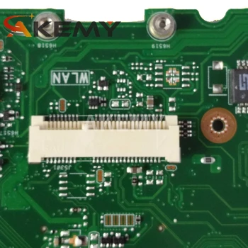 Nešiojamojo kompiuterio motininė plokštė, skirta ASUS X301A X401A X501A originalus mainboard HM76 Paramos I3 CPU