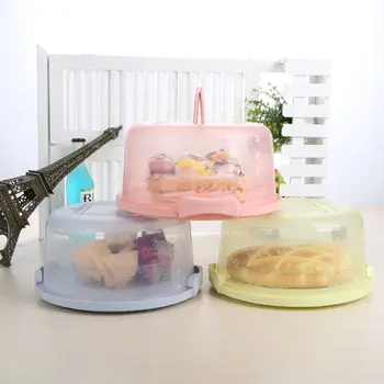 Nešiojamosios Rankinės Torto Dėžutės PP Tortas Saugojimo Cupcake Turėtojas Konditerijos Konteinerių Slapukas Vežėjas