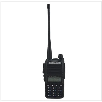 Nešiojamų Baofeng Radijo UV-82 Walkie Talkie Black dviejų dažnių VHF/ UHF Kumpis Radijo siųstuvas-imtuvas Baofeng UV 82 m/ NA-771 SMA-F antena