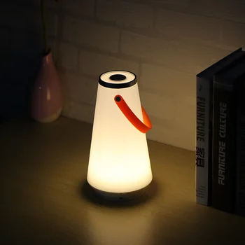 Nešiojamų Belaidžio Žibinto Akumuliatoriaus LED Žibintų Naktį Šviesos Mini Šviesos Namuose Miegamasis Atsižvelgiant Kūdikio Miegamojo Šviesos