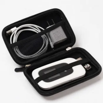 Nešiojamų Mini Elektroninių Maišelį Kelionės Vandeniui EVA Aikštėje Duomenų Kabelis U disko Galia Banko Rankų Nešioti Skaitmeninis Krepšys
