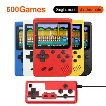 Nešiojamų Mini Nešiojamą Žaidimų Konsolę Retro Vaizdo Žaidimų Žaidėjas Built-in 500 Games Mini Nešiojamą Grotuvą Vaikams Dovanų