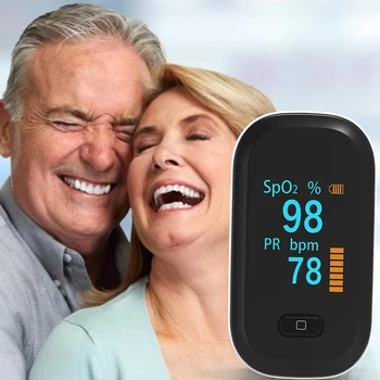 Nešiojamų Piršto Oximeter OLED Kraujo Deguonies Saturometer Širdies ritmo Monitorius SPO2 PR Metrų Piršto Impulso Oximeters Pulsoximeter