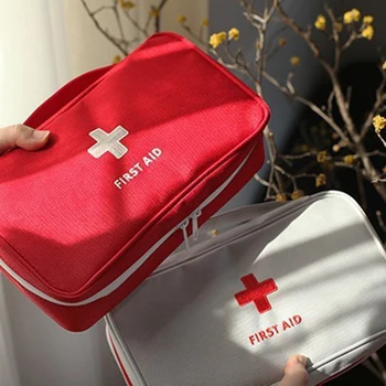 Nešiojamų Plius Dydis Vandeniui Pirmosios Pagalbos Krepšys Rinkinyje Kempingas Dėklas Namų Medicinos Pagalbos Kelionės Gelbėjimo Atveju Maišelis Medicinos Paketas