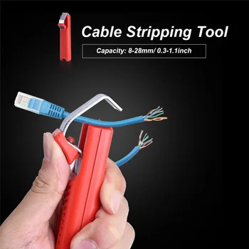 Nešiojamų Viela Striptizo Mini Peiliai Wire Stripper Išpardavimas Pjovimo Replės Užspaudimo Įrankis I88 #1