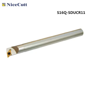 Nicecutt S16Q-SDUCR11 Tekinimo Įrankiai, Vidaus Tekinimo Įrankių Laikiklis Karbido Tekinimo Įterpti DCMT Ašmenys инструменты