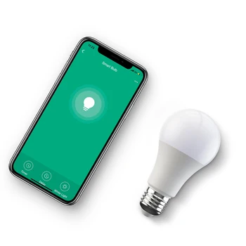 Nieuwe BroadLink Con LB1 Smart Wifi LED Lempos Dimeris Lempos Šviesos Balso Kontrolės susitiko Alexa lt 