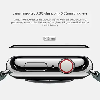 NILLKIN Apple Žiūrėti serijos 6 Screen Protector, Pilnas draudimas Aišku, 3D Grūdintas Stiklas Filmas 