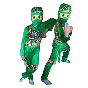 Ninjago Cosplay Kostiumų Berniukams Drabužių Rinkinys Vaikams Karnavalinius Kostiumus Vaikams Šalis Dress Up Ninja Superherojų Kostiumai Baby Berniukas ir Mergaitė