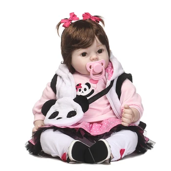 NPK Naujas 50cm Silikono Atgimsta Super Baby Tikroviška Bamblys Kūdikių Bonecas Vaikas Lėlės Bebes Atgimsta Brinquedos Atgimę Žaislai Vaikams Dovanų