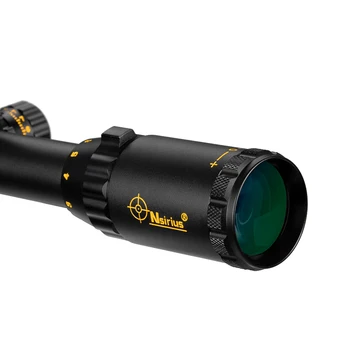 NSIRIUS Aukso 3-12X40 AOE Riflescope Optinės Akyse Raudonos, Žalios llluminate Optinio Tinklelis Taktinis Medžioklės Akyse