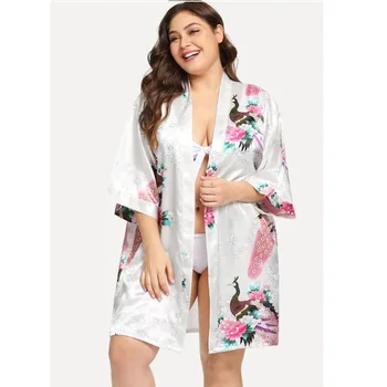 Nuotakos apdaras elegantiška pižama povas modelio moterišką pižamą pagundai sleepwear prarasti namus paslaugų balta vonios chalatas moterims