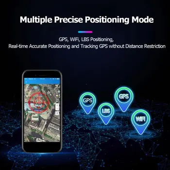Nuotolinio Klausytis Magnetiniai Mini Transporto priemonių GPS Tracker Real Time Sekimo Įrenginys Senas Ir Vaikų Anti-Lost Locator