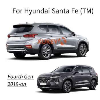 Nustatyti Litų Purvo Atvartais Skirta Hyundai Santa Fe TM 2019-dėl Mudflaps Splash Apsaugai Purvo Atvartu Purvasargių Sparnas, Priekinė Užpakalinė 2018 XL