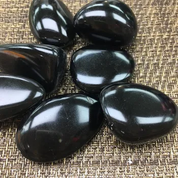 Obsidianas urmu kristalai ritosi natūralių akmenų ir mineralų dvasinio gydymo sėkmės reiki decoracion hogar moderno
