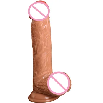 Oda atrodo Realistiškas Penis Super didelis Didelis Dildo su siurbtuko Sekso Žaislai, Moters Sekso Produktai Moterų Masturbacija Gaidys